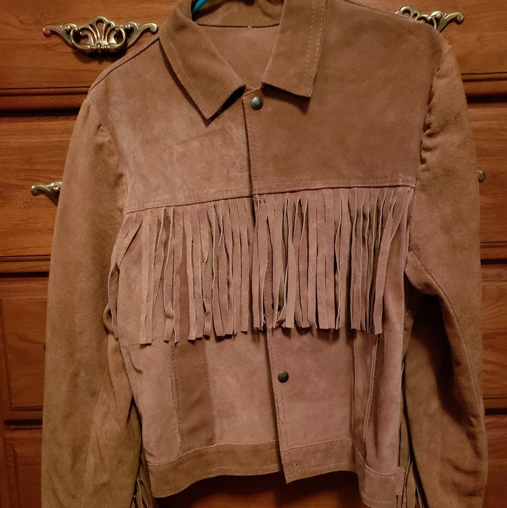 Women's suede jacket